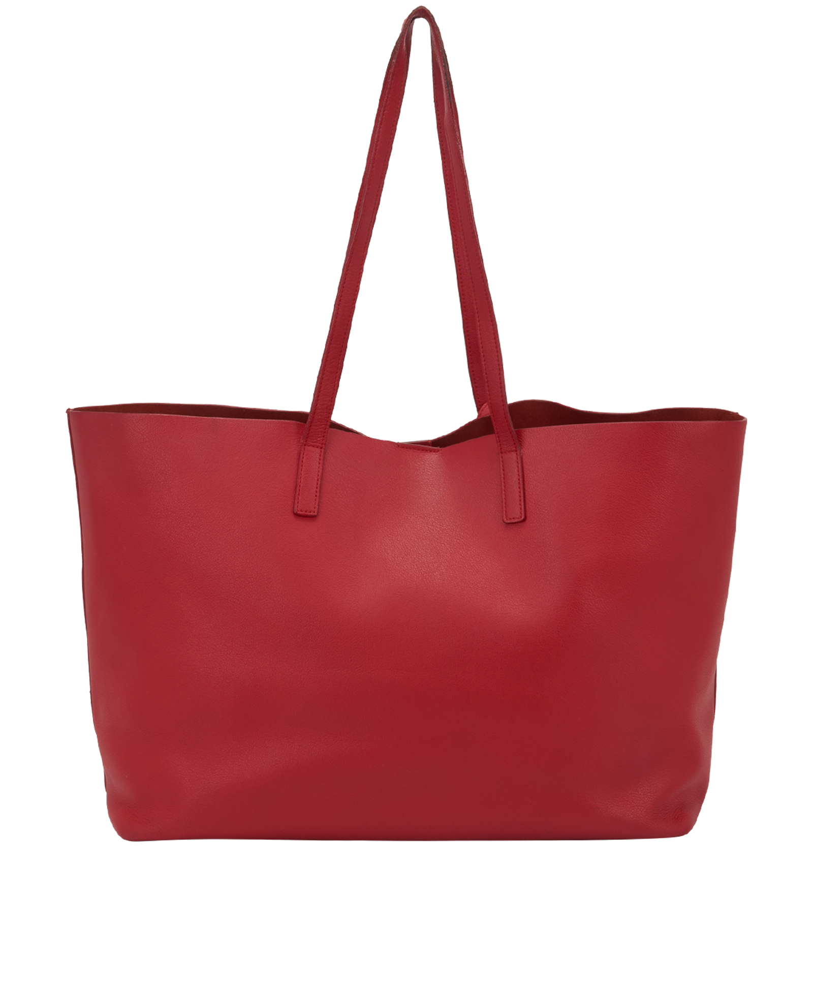 East West Shopping Tote, &pound;450, Handbags, Red, Leather, Back view